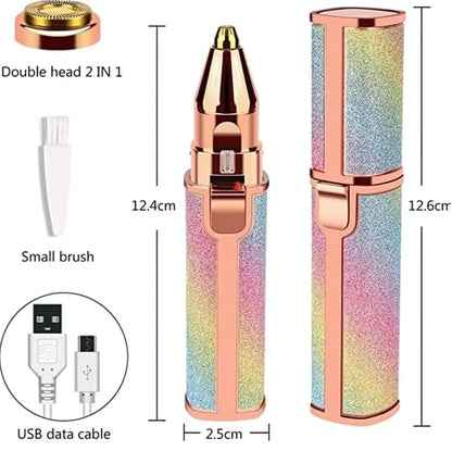 2-in-1 Face & Eyebrow Trimmer