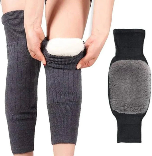 2 Pcs Knee Warmers With Belt Adjustable for Men & Women