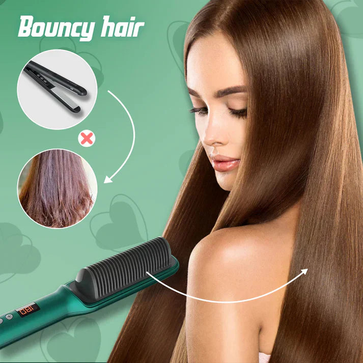 Professional Electric Hair Straightener brush