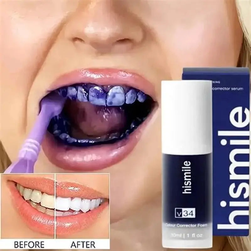 Hismile V34 Purple Whitening Toothpaste