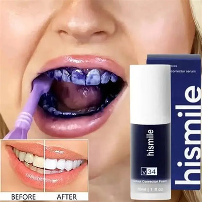 Hismile V34 Purple Whitening Toothpaste